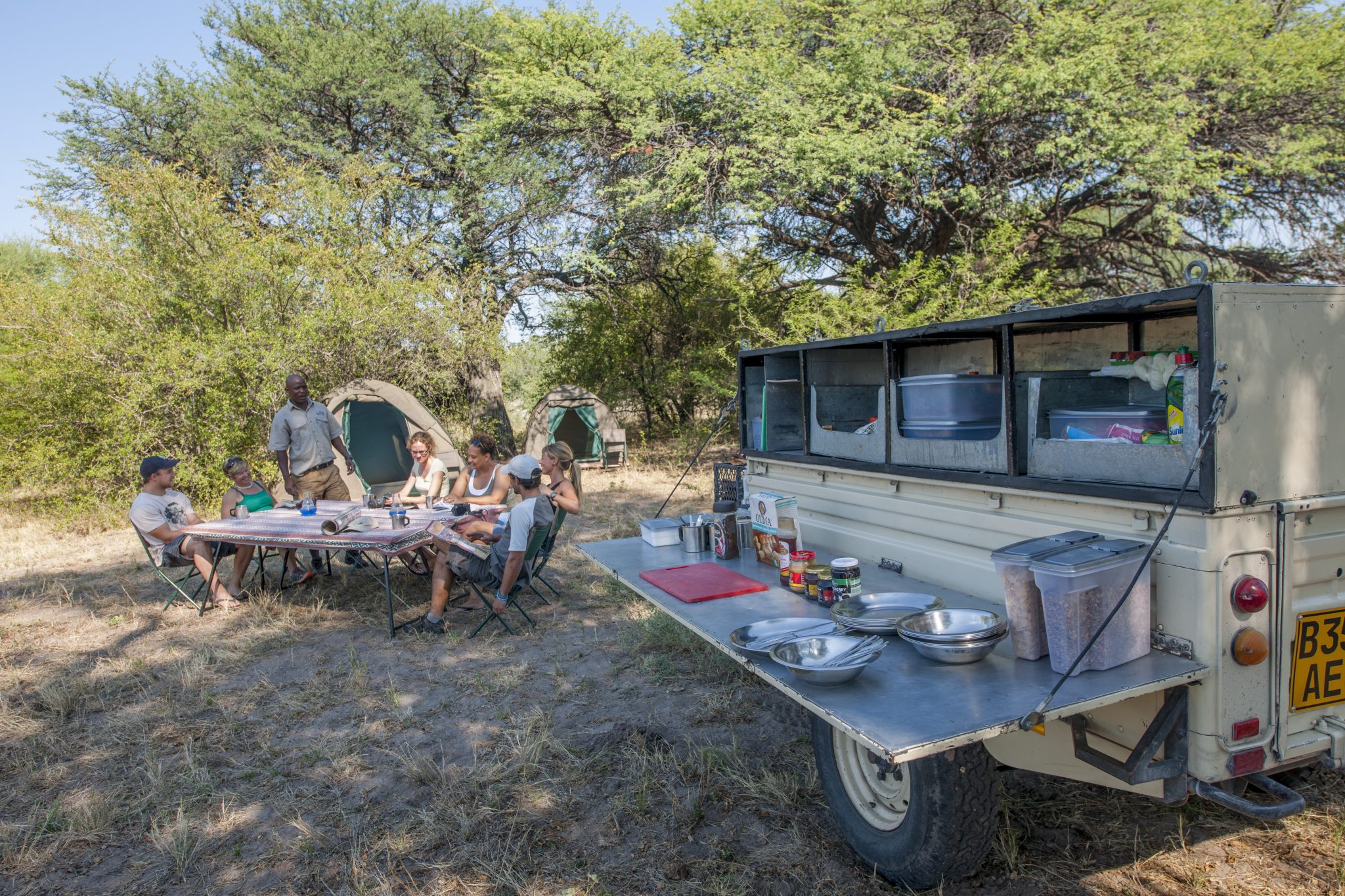 7 Days Victoria Falls, Chobe, Savute, Moremi and Okavango Delta Mobile Camping Safari